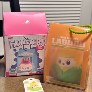 POP MART The Monsters Wacky Mart Series-Squishy Charm Confirmed Blindbox